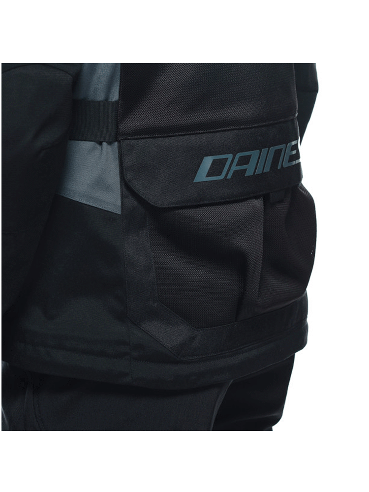 Kurtka motocyklowa tekstylna Dainese Desert Tex czarno-szara