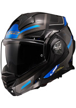 Kask szczękowy LS2 FF901 Advant X Spectrum czarno-szaro-niebieski