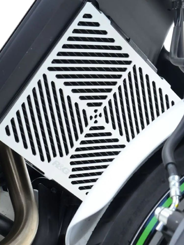 Osłona chłodnicy R&G aluminiowa do Kawasaki Vulcan S (15-)/ Vulcan Cafe (18-) aluminium