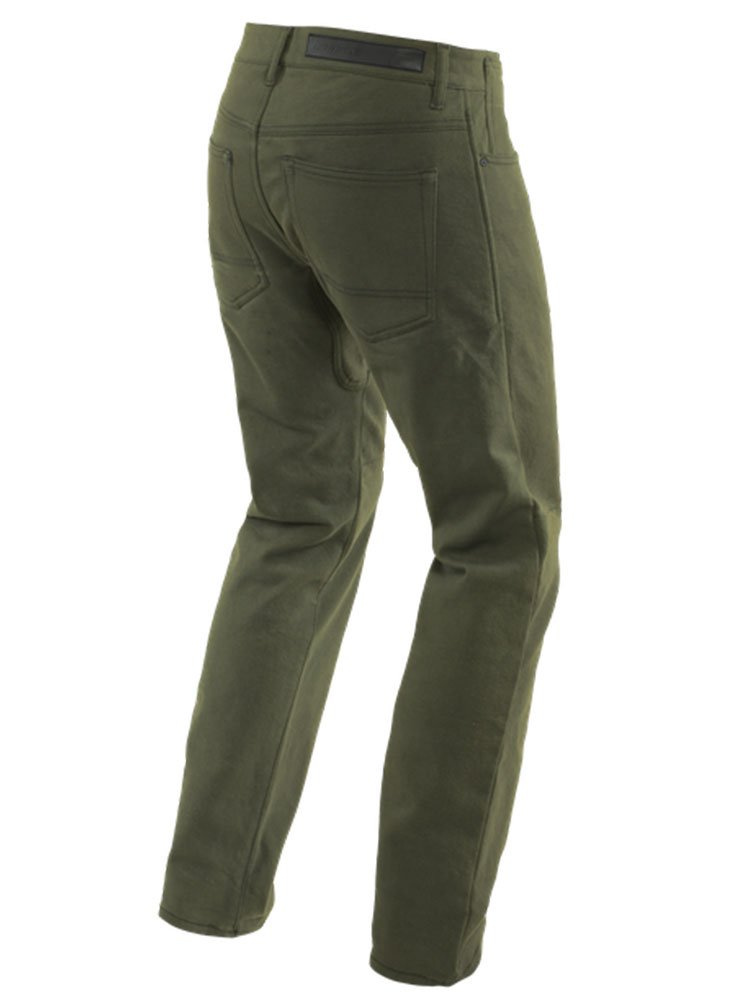 Spodnie motocyklowe tekstylne Dainese Casual Regular Tex zielone