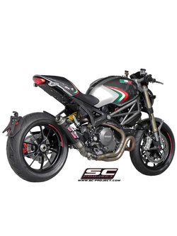 Tłumik SC-Project GP-M2 Carbon - Ducati Monster 1100 EVO [11-13]