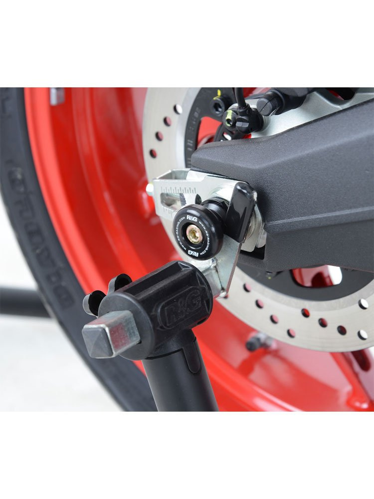 Slidery tylnej osi R&G do Ducati Desert Sled (17-20), Monster 797 (17-20), Scrambler - Flat Track Pro (16-17), Scrambler 1100 (18-20), Scrambler Classic (15-20), Scrambler Icon (15-20), Scrambler Sixty2 (16-20), Scrambler Street Classic (18-20)