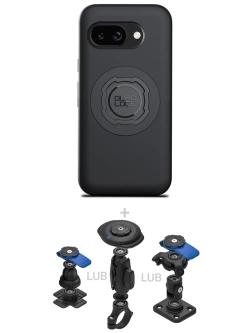 Zestaw 360 Quad Lock: etui MAG na telefon Google Pixel 9A (magnetyczne) + wybrane komponenty