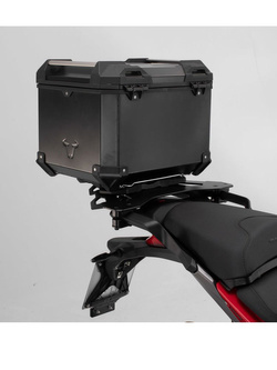 Zestaw: kufer centralny + stelaż TRAX ADV SW-MOTECH do motocykla Honda CB 500 X (13-) F (13-16) CBR500R (13-15), NX 500 (24-) [pojemność 38 L]