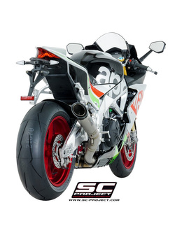 Tłumik SLIP-ON S1 Titanium SC-Project do Aprilia RSV4 RF/RR 2017