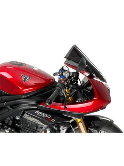 Szyba motocyklowa WRS Sport Triumph Speed Triple 1200 RR (22-24) mocno przyciemniana