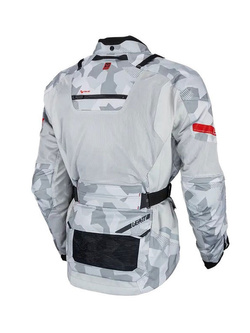 Kurtka motocyklowa tekstylna Leatt ADV FlowTour 7.5 szara