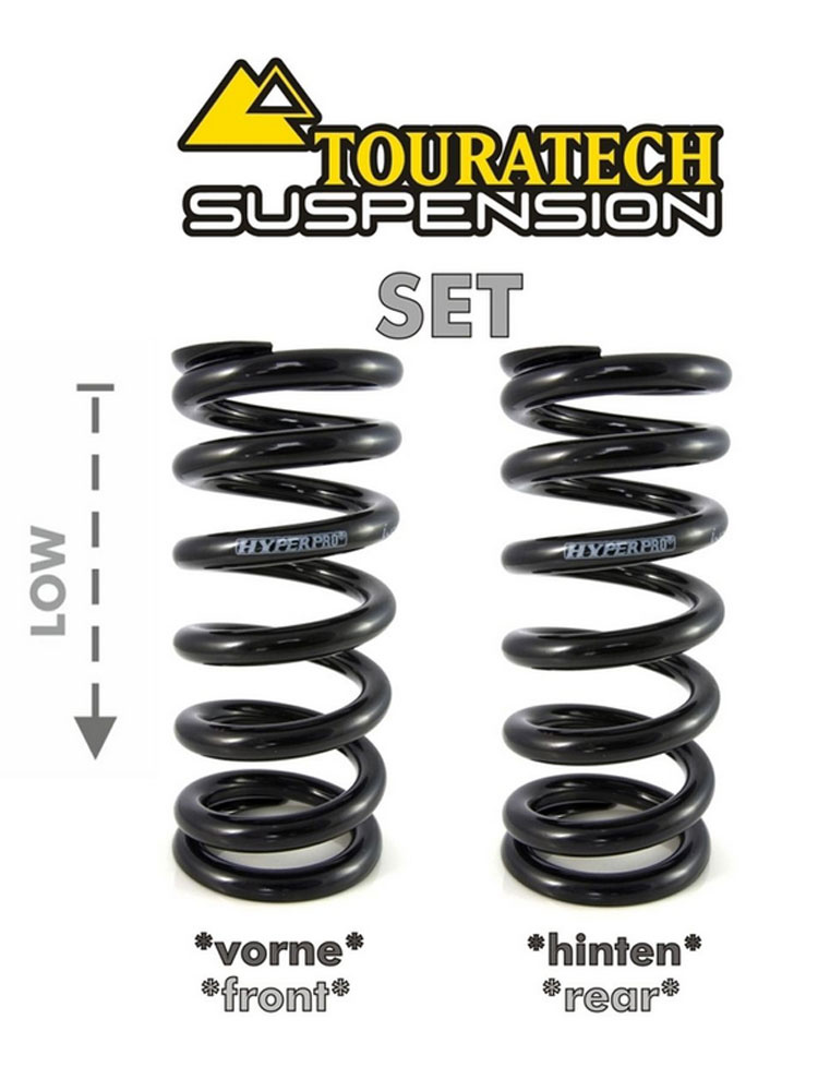 Zestaw obniżający wysokość motocykla -30 mm Touratech do BMW R1200GS Adventure (07-10) (ESA)