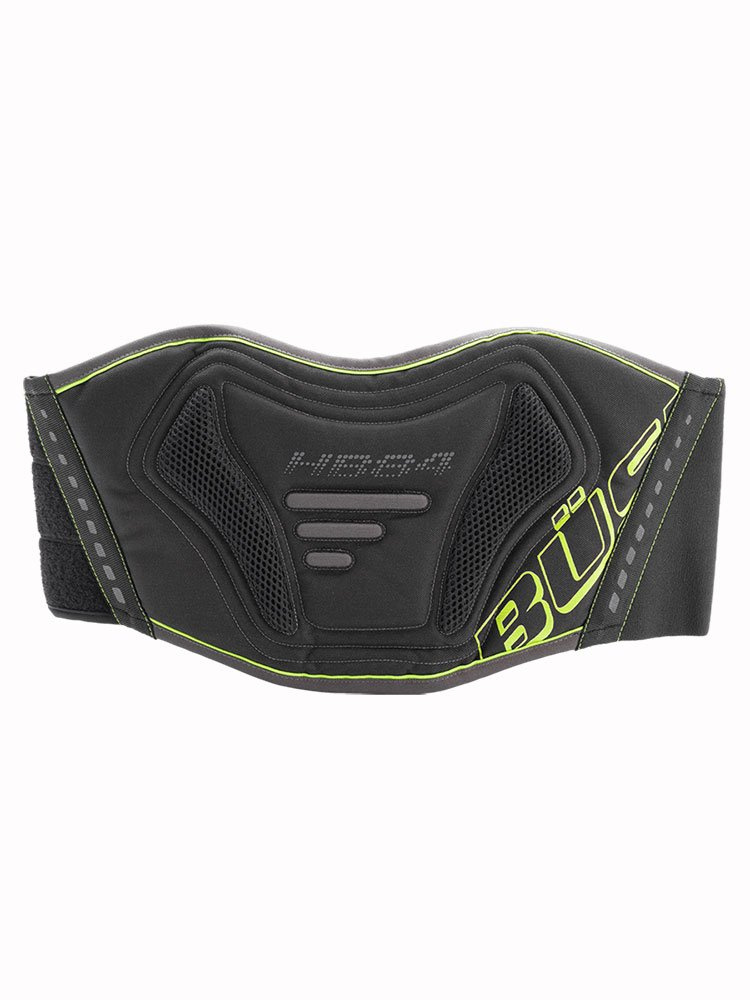 Pas nerkowy Büse Taslan czarno-neonowy