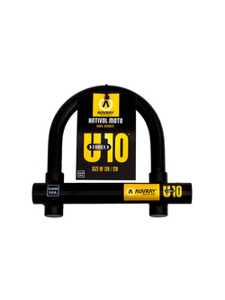Zapięcie U-Lock AUVRAY U-Force 10 [120 x 120 mm, średnica bolca 18mm, klasa S.R.A.]