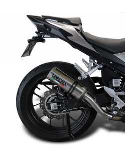 Pełny układ wydechowy G.P.R M3 Inox Racing [Stainless Steel] - Honda CB 500 X [13-15]