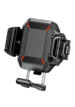 Uchwyt motocyklowy na telefon Biketec R24 Damper antywibracyjny