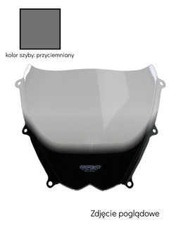 Szyba motocyklowa MRA Oryginalny kształt "O" Suzuki GSX-R 1000 (07-08) przyciemniana