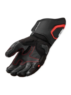 Rękawice motocyklowe skórzane REV’IT! Argon 3 czarno-fluo czerwone