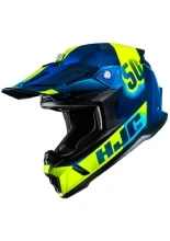 Kask enduro HJC C50 Dash niebiesko-żółty