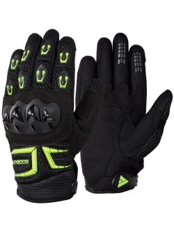 Rękawice motocyklowe Modeka Mx Top II czarne-fluo