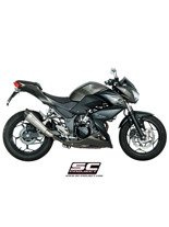 Tłumik stożkowy Slip-on SC-Project do Kawasaki Z 300 [15-17]