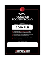 Voucher podarunkowy Defender o wartości 1000,- PLN [wersja elektroniczna]
