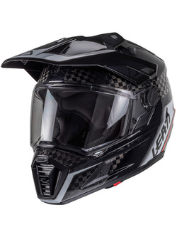 Kask adventure Leatt Kit Adv 9.5 V25 z goglami czarny