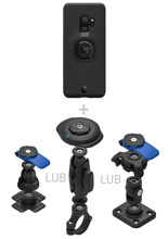Zestaw 360 Quad Lock: etui na telefon Samsung Galaxy S9 oraz wybrane komponenty