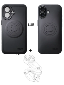 Zestaw na motocykl: etui na telefon iPhone 17 + mocowanie SP Connect