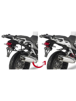 Stelaż GIVI z możliwością szybkiego demontażu pod kufry boczne Monokey Honda Crosstourer 1200/ Crosstourer 1200 DCT (12-19)