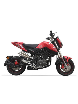 Tłumik motocyklowy IXIL L2X Dual Hyperflow Benelli TNT 125 (16-24)