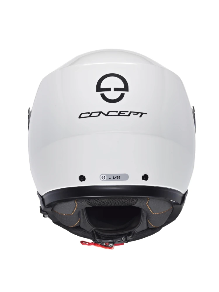 Kask szczękowy Schuberth Concept biały połysk