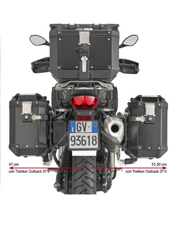 Stelaż kufrów bocznych Monokey Cam-Side GIVI BMW F 750/ 850 GS (18-23)/ GS Adventure (19-23)/ 800 GS/ 900 GS Adventure (24-)