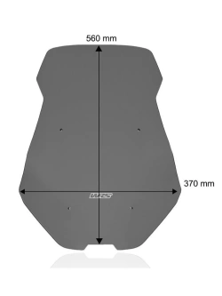 Szyba motocyklowa WRS Standard Honda X-ADV 750 (21-) mocno przyciemniana