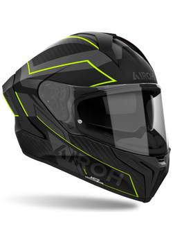 Kask integralny Airoh Matryx Sentinel czarno-żółty matowy