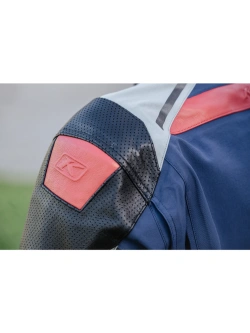 Kurtka motocyklowa tekstylna Klim Kodiak niebiesko-czerwona