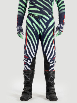 Spodnie cross Leatt Moto 5.5 I.K.S Matcha niebiesko-zielone