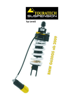 Amortyzator typ level 2/ExploreHP Touratech do BMW F650GS / G650GS (09-18)