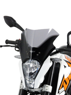 Szyba motocyklowa MRA Racing "R" KTM Duke 125/ 200/ 150/ 390 (-16) przyciemniana