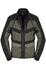 Kurtka motocyklowa tekstylna Spidi RW H2Out czarno-szaro-zielona