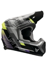 Kask enduro Thor Youth Fleet szaro-fioletowy-fluo
