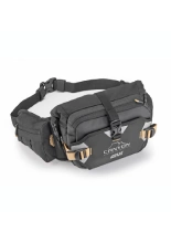 Torba na pas GIVI GRT732 Canyon z miejscem na bukłak, czarna [pojemność: 8 litrów]