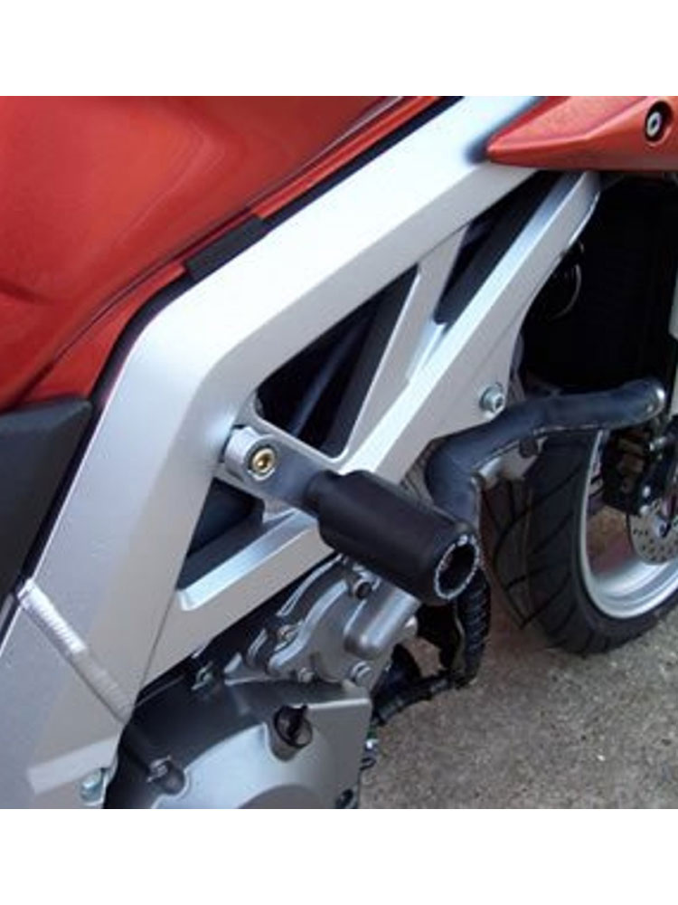 CRASH PADY R&G DO Suzuki SV1000 Bikini (03-05) / SV1000 FullFaired (03-05) / SV1000 Unfaired (03-05) (SREBRNY KIT MONTAŻOWY))