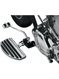 Podesty pasażera Kuryakyn ISO® srebrno-czarne