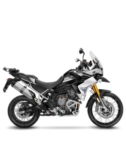 Tłumik motocyklowy LeoVince LV One Evo [Slip-On, Stainless Steel] do Triumph Tiger 850/900 GT/Rally/Pro (20-23)