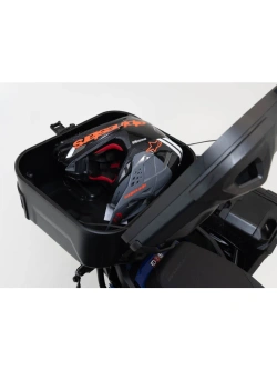 Zestaw: kufer centralny DUSC L + stelaż Adventure-rack Ducati Multistrada V2/ S (12,13,14) (24-) [poj.: 41l]