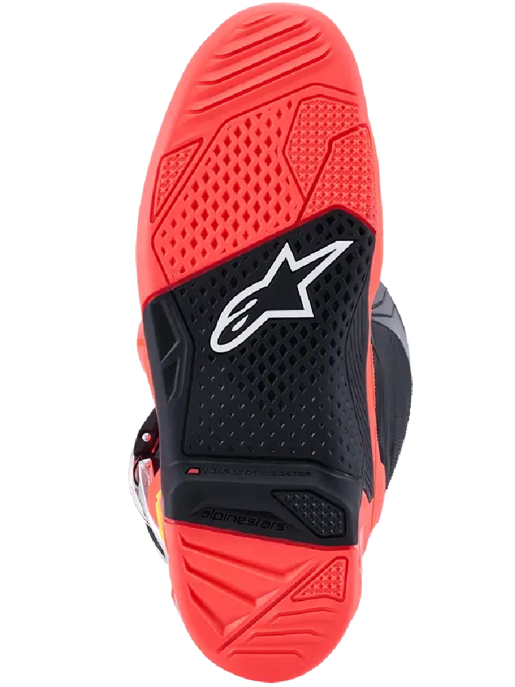 Buty enduro Alpinestars MX Tech 7 czarno-czerwono-różowe
