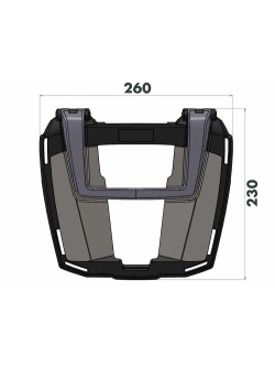 Stelaż pod kufer centralny Hepco&Becker Easyrack BMW R 1300 GS Adventure (24-)