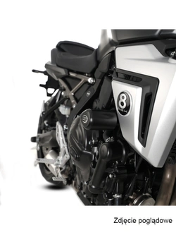 Crash pady Aero R&G Racing Suzuki GSX-8T/ GSX-8TT (25-)/ GSX-8S (23-) białe