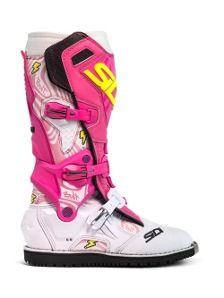 Buty enduro Sidi Crossair HP biało-różowe