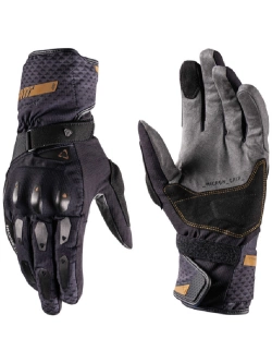 Rękawice motocyklowe Leatt ADV Subzero 5.5 Stealth czarno-szare