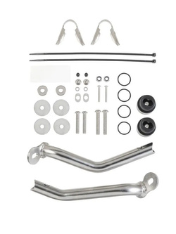 Wzmocnienie gmoli dolnych Touratech BMW R1200GS/ Adventure (17-21) srebrne