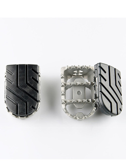 Podnóżki SW-Motech ION Ducati Multistrada V4 / S / V4 Pikes Peak/ RS (23-) , DesertX (22-)/ Rally (23-), Multistrada V2/ S (21-) srebrne