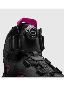 Buty motocyklowe Rebelhorn Core czarno-różowe